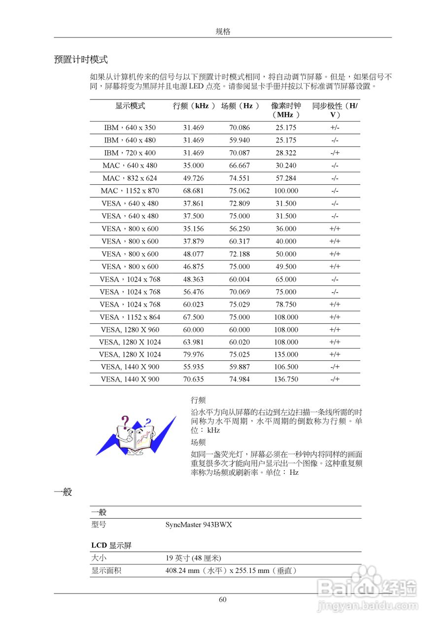三星943BW液晶显示器使用说明书:[7]