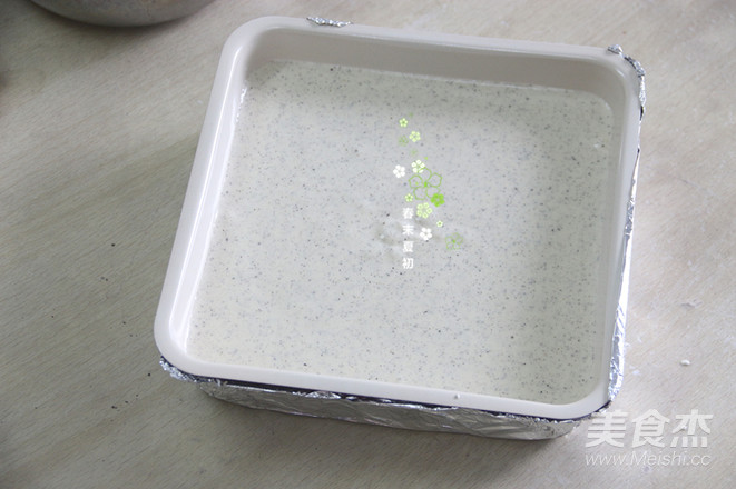 黑芝麻日式棉花蛋糕