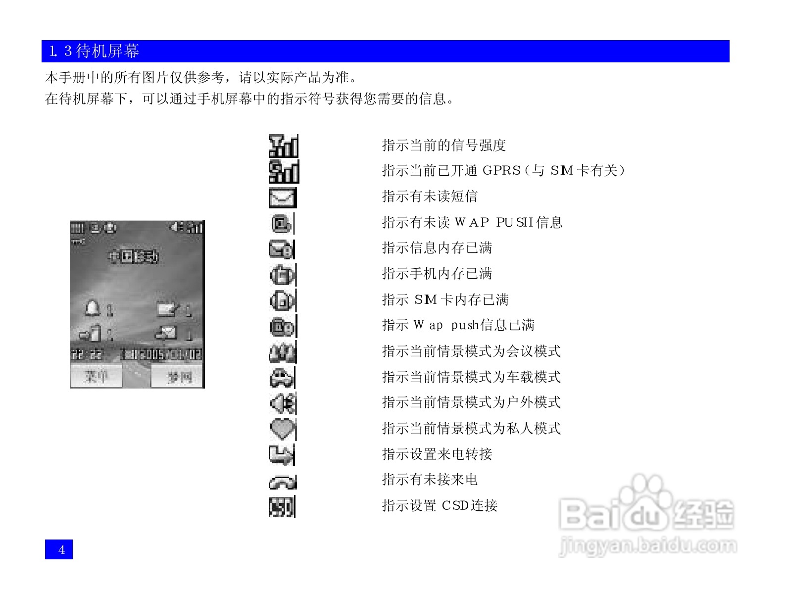 NEC N3105手机使用说明书:[2]