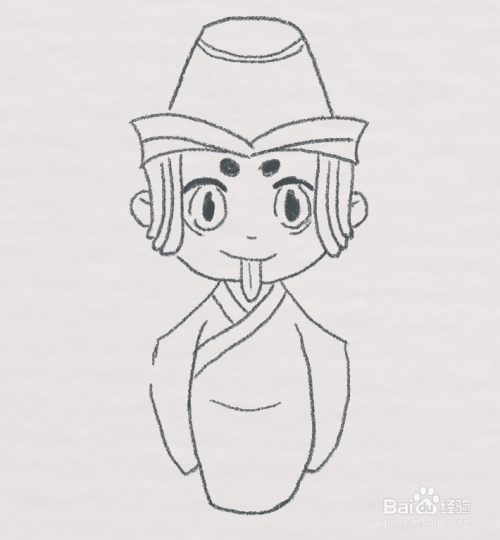 可爱的无常简笔画