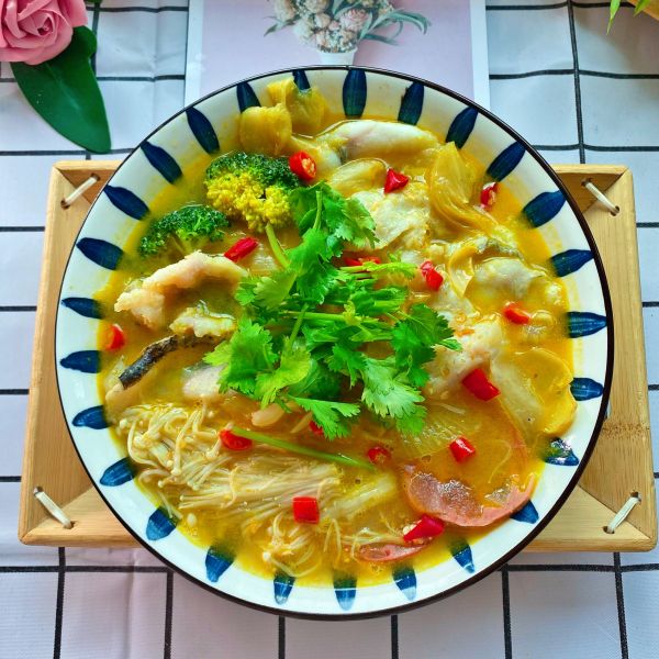 金汤酸菜鱼做法分享