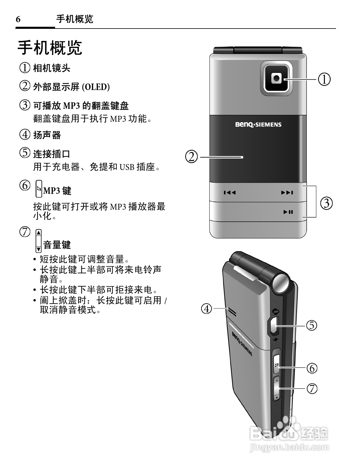 明基EF71手机使用说明书:[1]