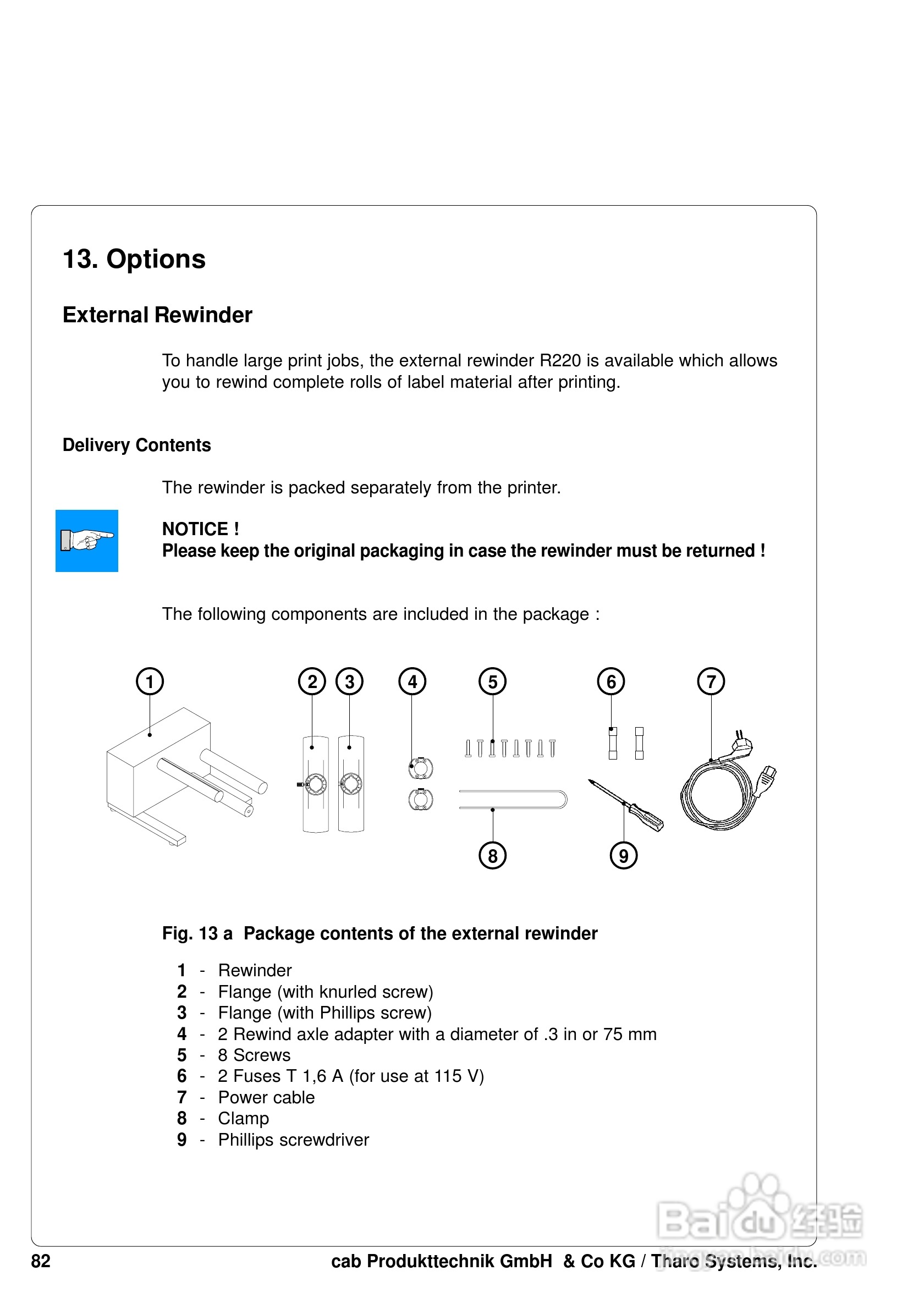 cab A8200打印机使用说明书:[9]