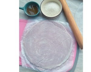 如何制作紫薯手抓饼蝴蝶酥