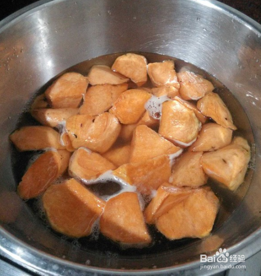 如何制作羔烧番薯