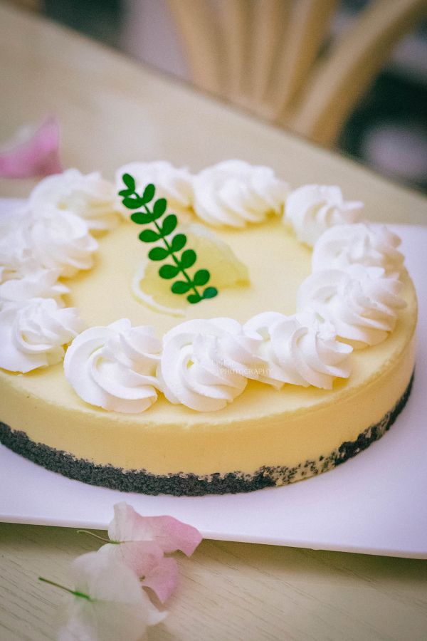 柠檬巴巴露亚生日蛋糕