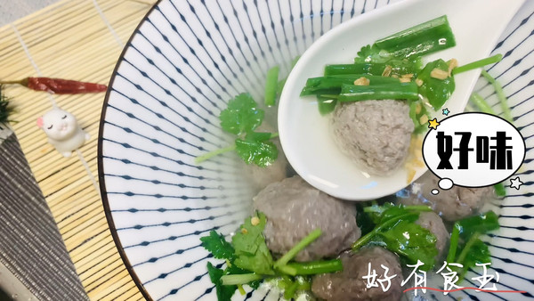 教你们自己做牛肉丸