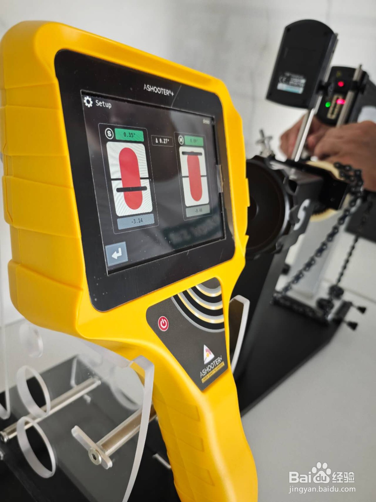 激光对中仪S端和M端安装方式