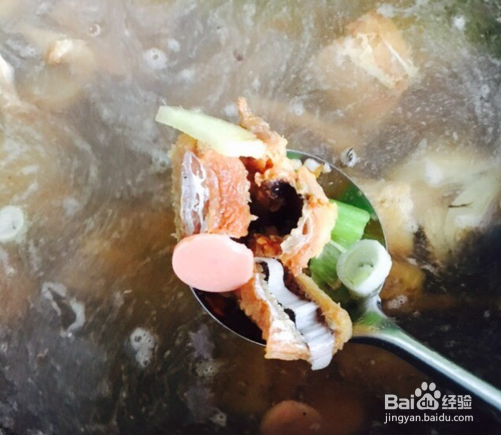 怎么做火腿年糕烧鱼干