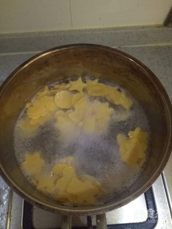 胡萝卜宝宝面片