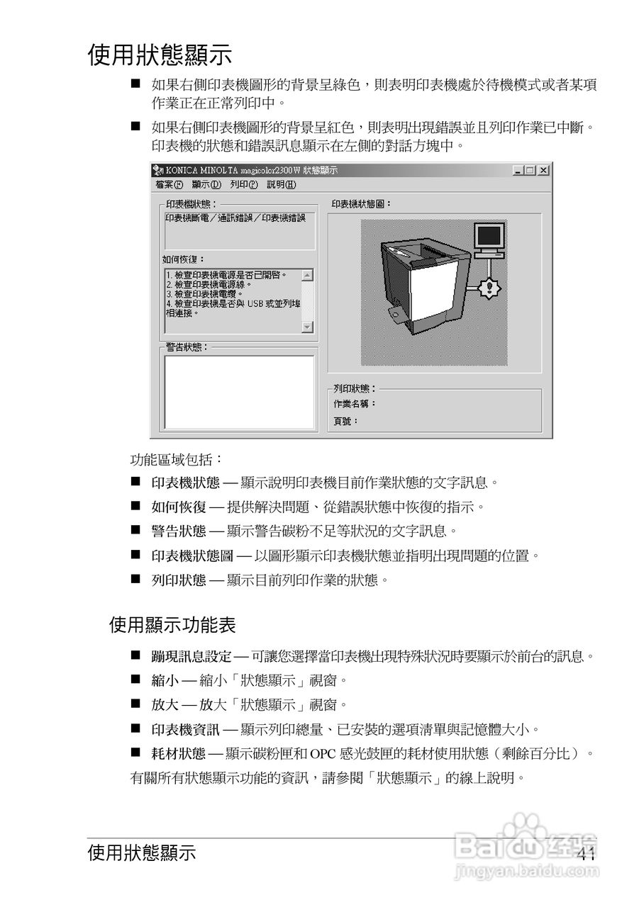 KONICA MINOLTA印表机magicolor 2300W使用手册:[5]