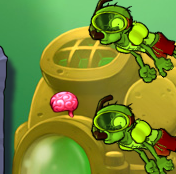 植物大战僵尸迷你模式僵尸水族馆