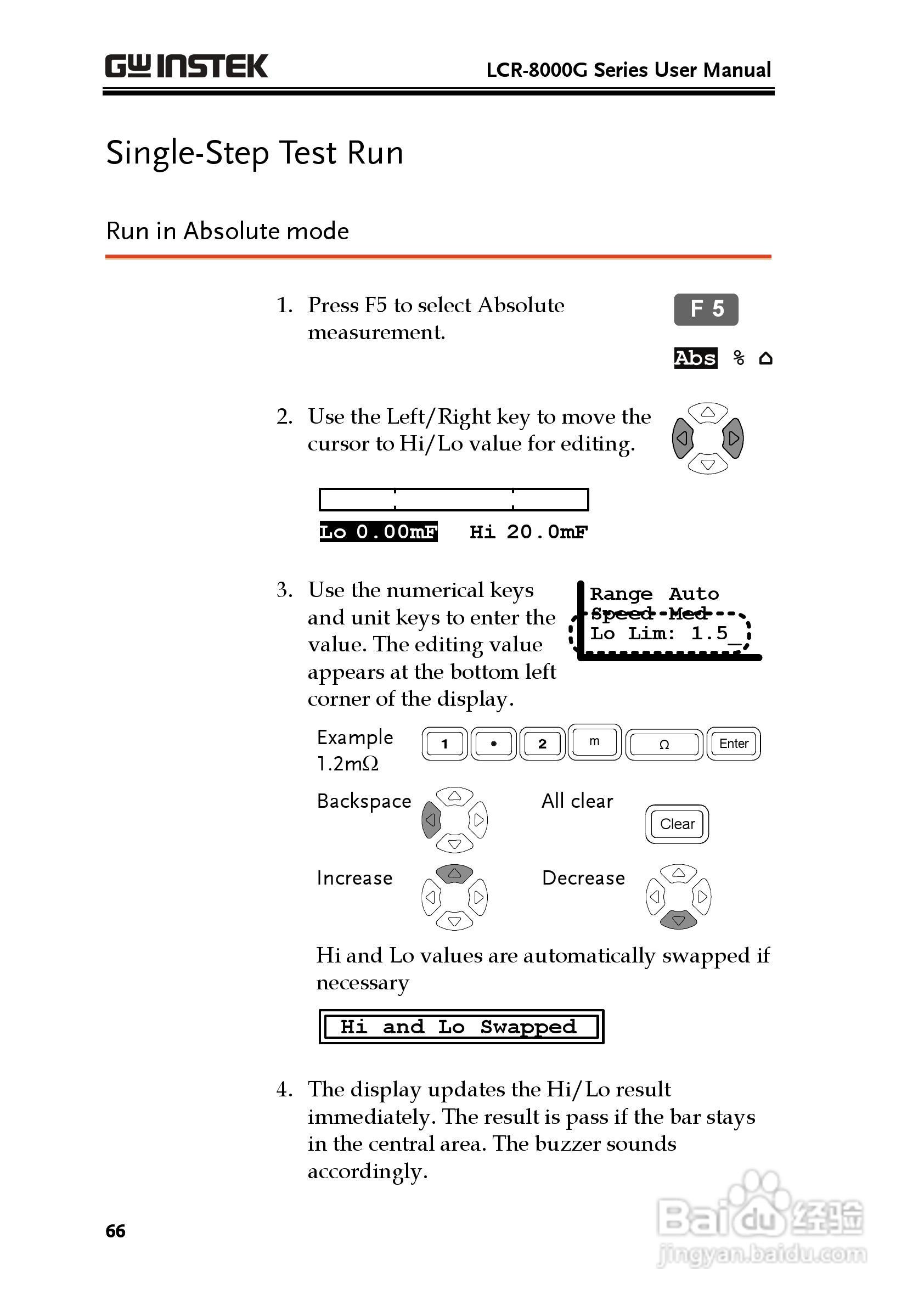 固纬LCR-8105G高精度LCR测试仪使用说明书:[7]