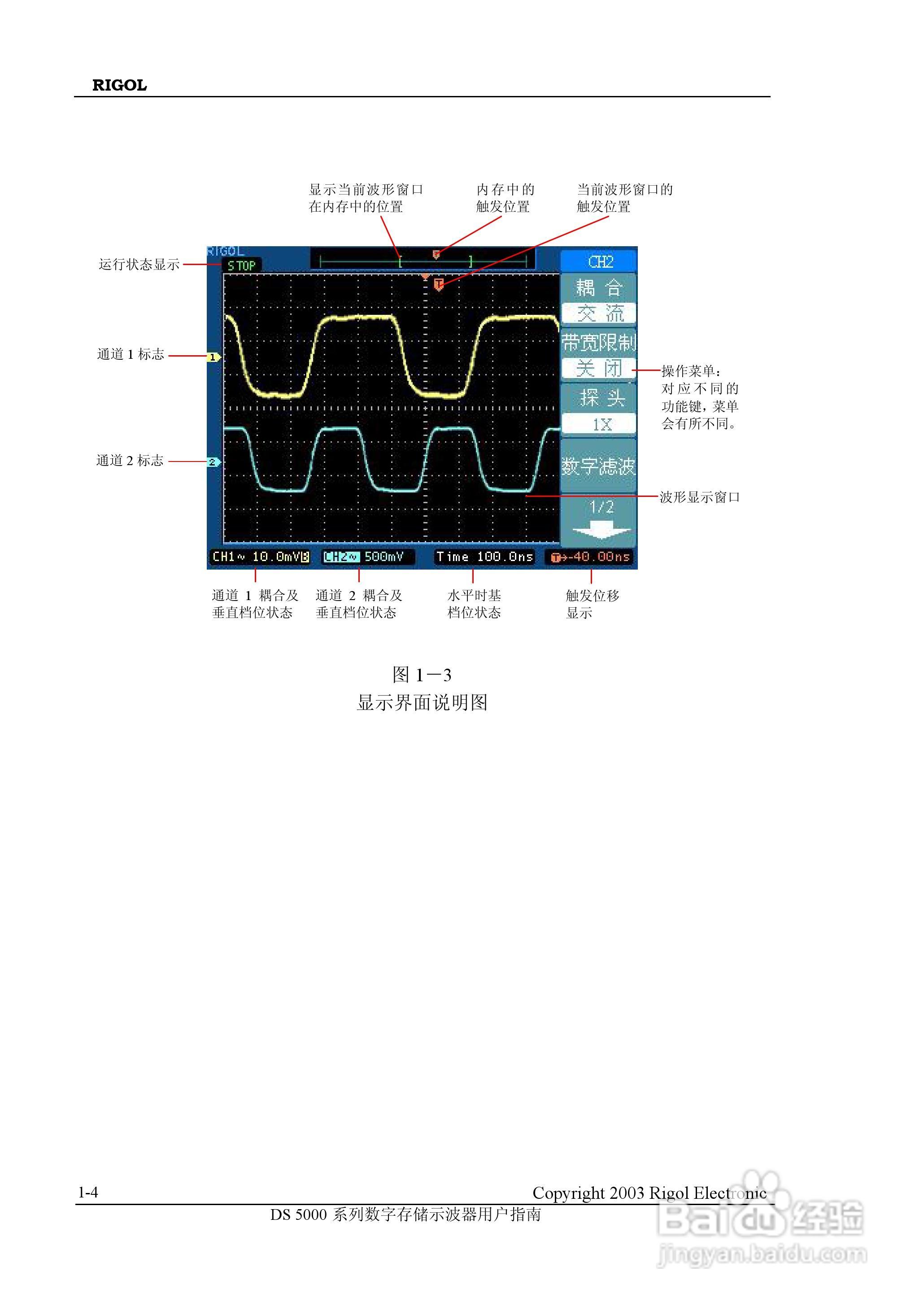 RIGOL DS-5000数字存储示波器用户手册:[2]