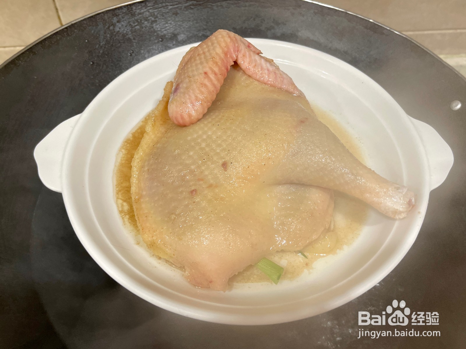 盐焗手撕鸡的做法