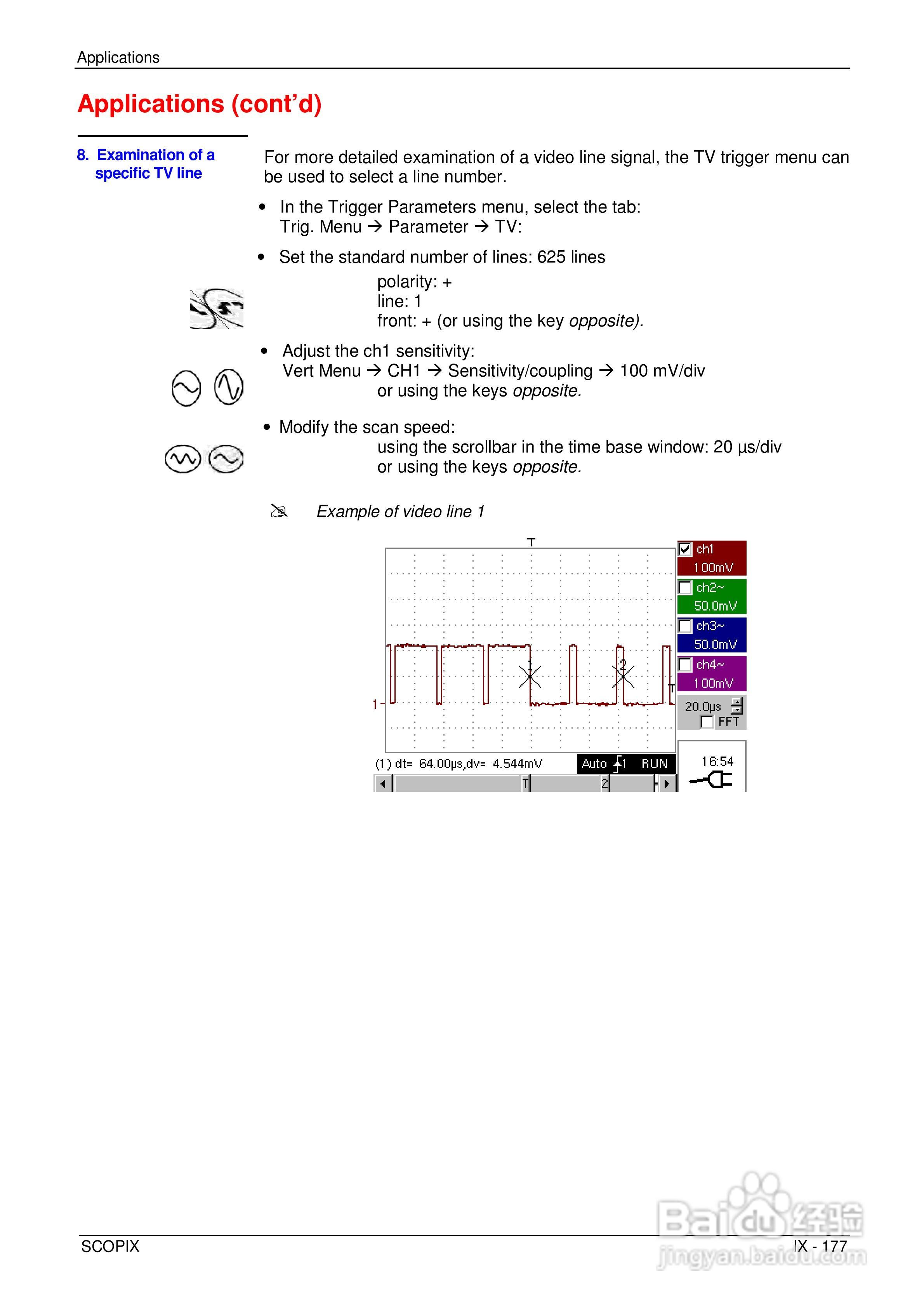 OX7204便携式数字存储示波器用户手册:[18]