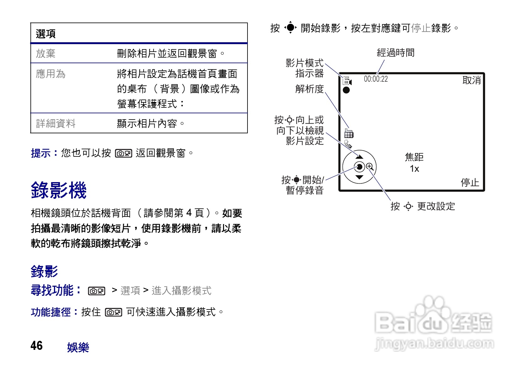 摩托罗拉ZN200手机使用说明书:[5]