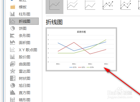 如何在word文档里面建趋势图的方法