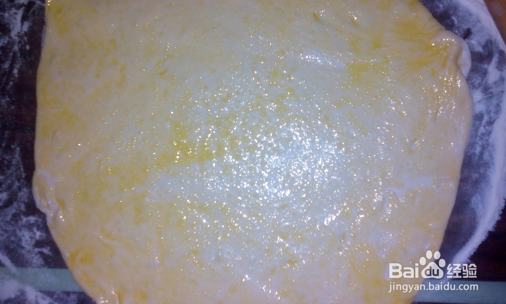 美味可口的火腿千层饼