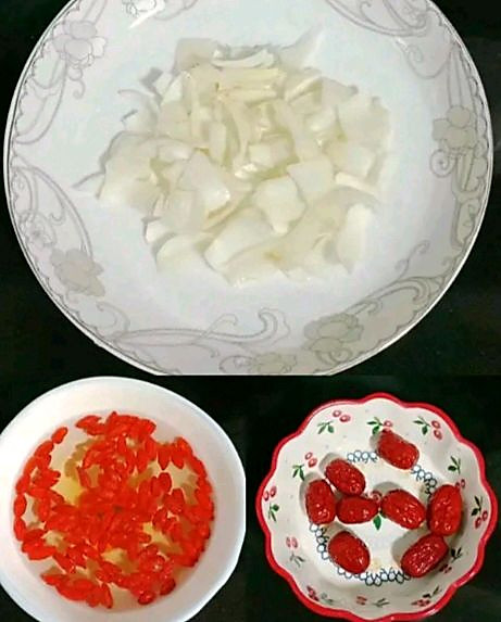 白果百合银耳汤