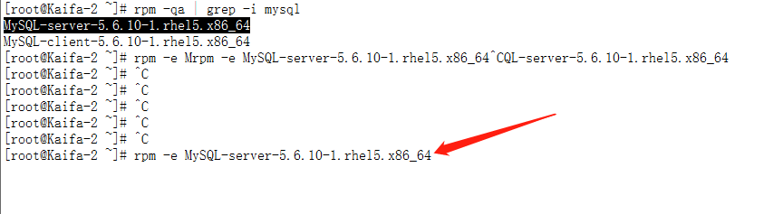 linux系统彻底卸载mysql