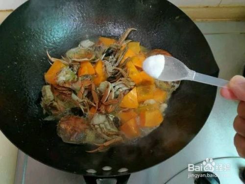 南瓜、河蟹怎么做饭？