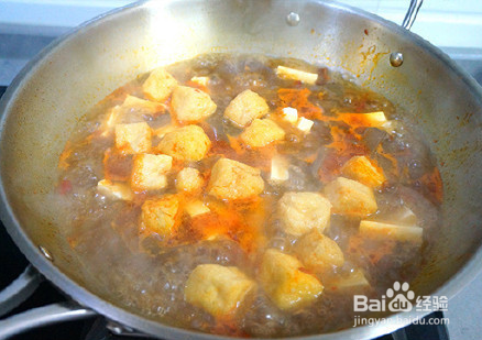 香辣鸭血粉丝汤