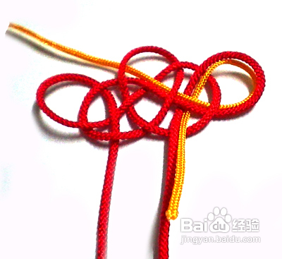 怎样编中国结双钱结书签