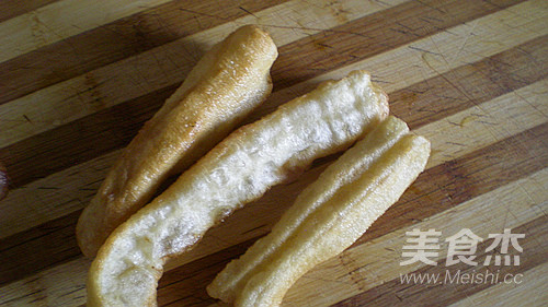 鸡蛋炒油条米饭