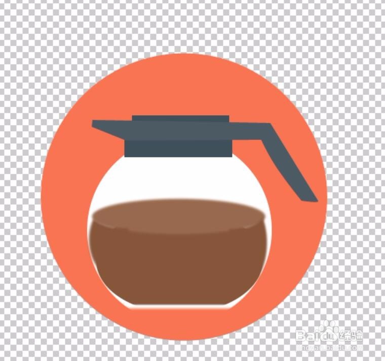 设计圆形咖啡壶