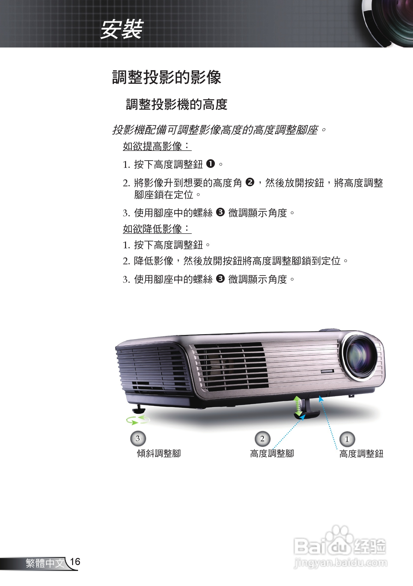 奥图码 EW628投影机说明书:[2]