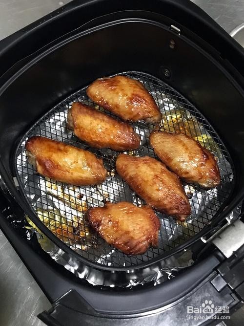 空气炸锅烤鸡翅中
