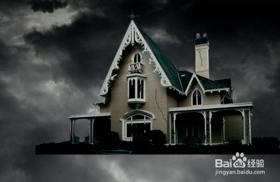 Photoshop之梦游鬼屋2