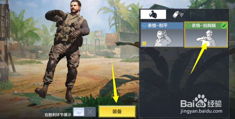 使命召唤手游怎么装备个人秀