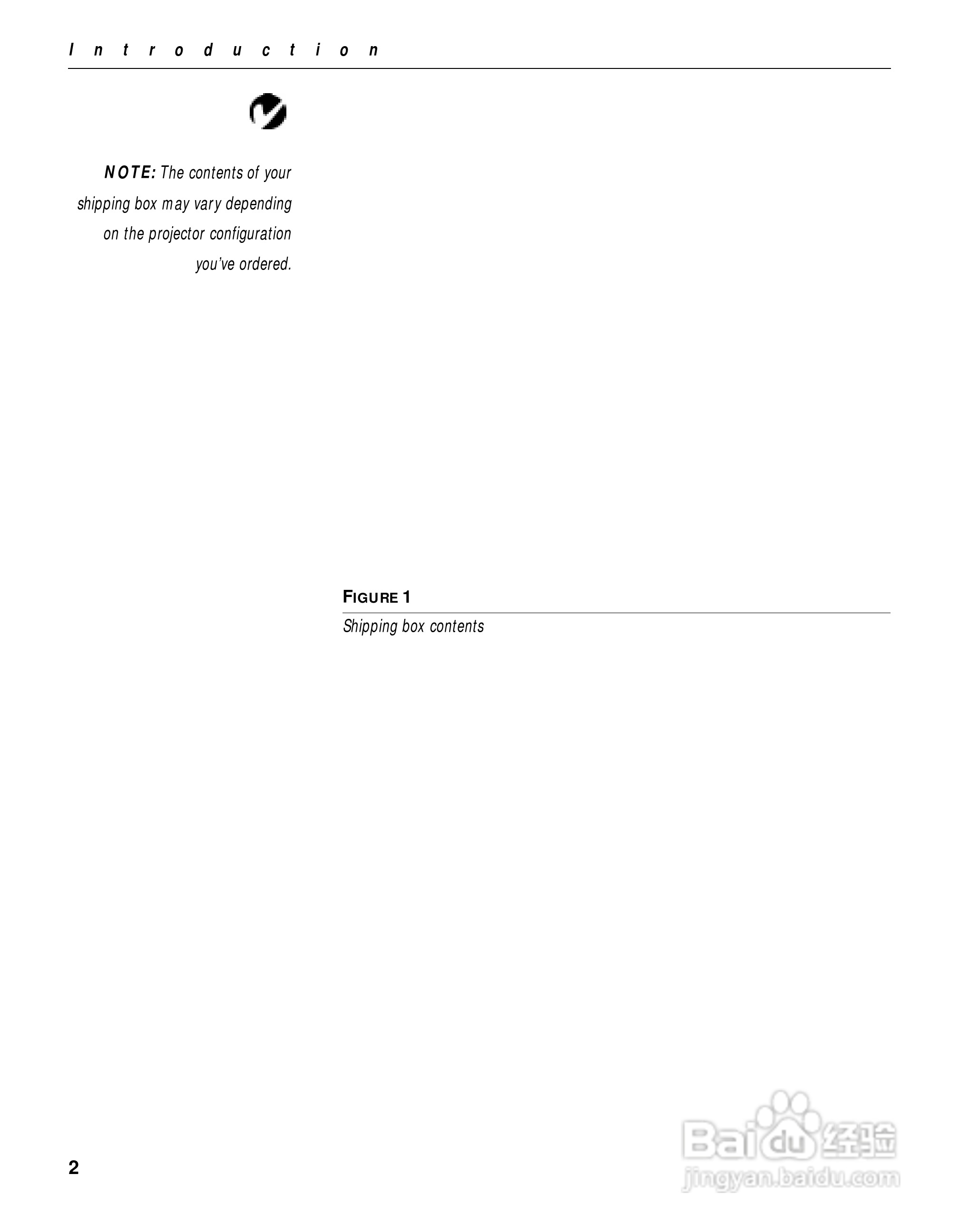 富可视 LP330投影机说明书:[2]