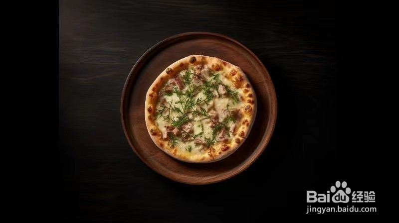 小茴香面皮青椒鸡肉披萨