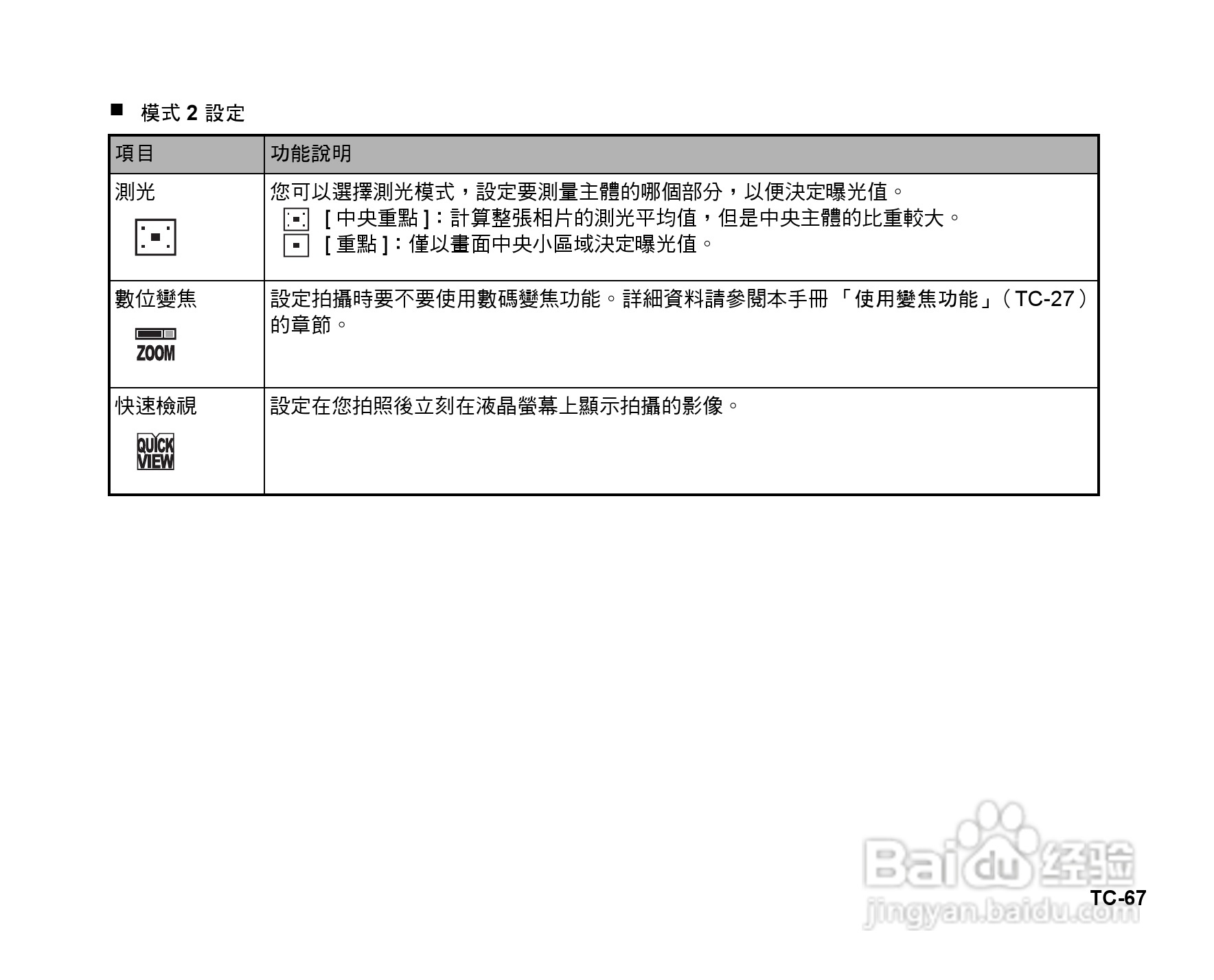 威达V70数码相机使用说明书:[7]