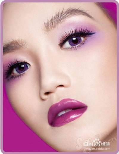 彩色美瞳——搭配法