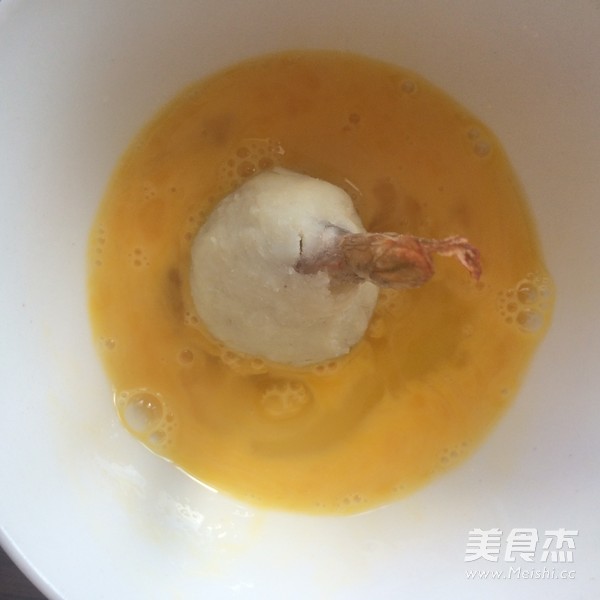 黄金虾球的做法