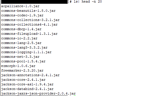 在linux中如果用ls查看文件,如果目录或文件太多,只显示几十行,怎么办