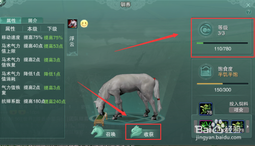 剑网三怎么收获驯养中的马驹