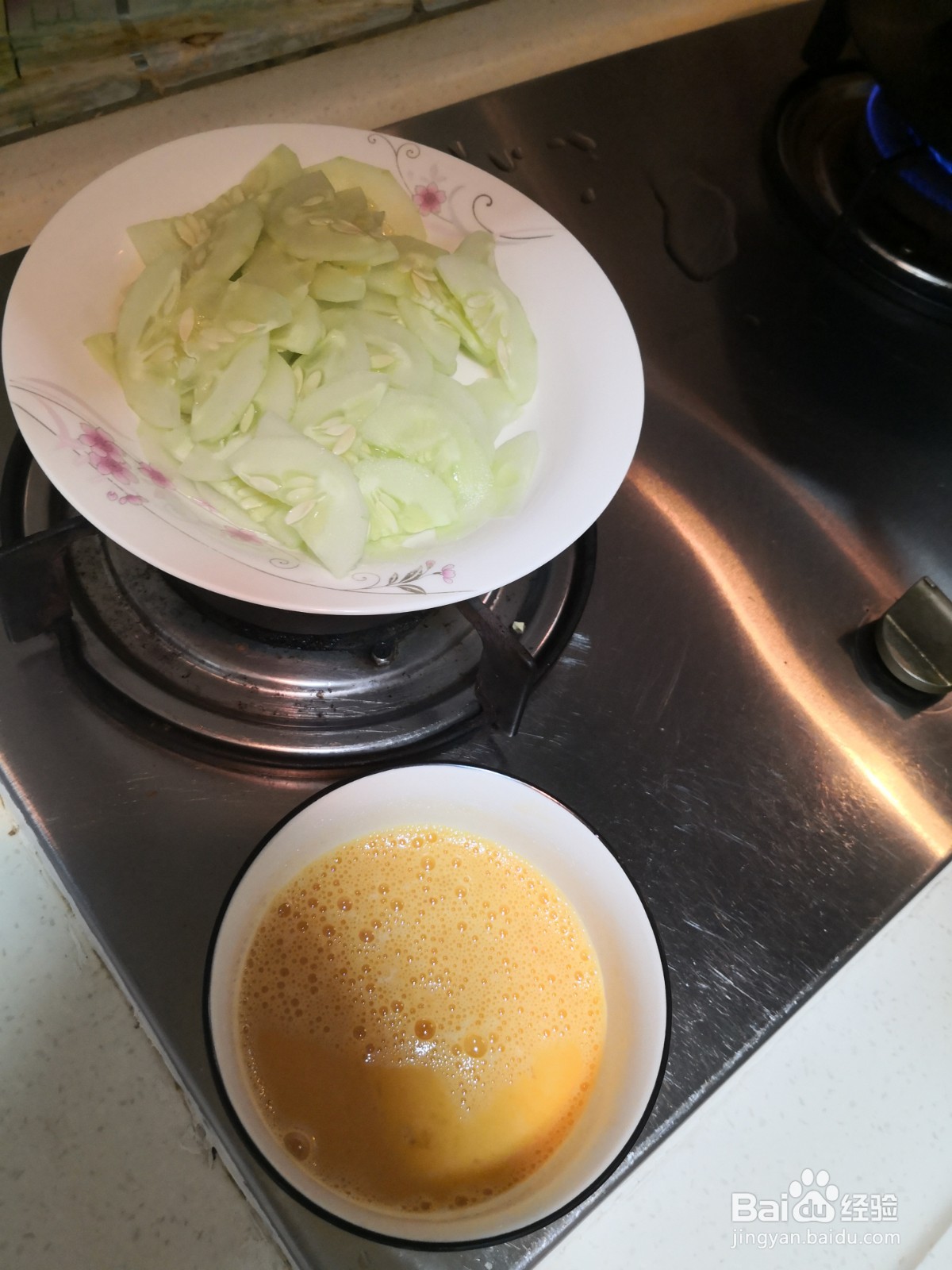 快手家常菜之黄瓜炒鸡蛋