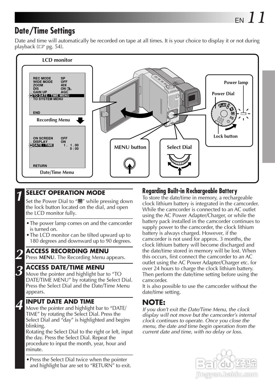 胜利JVC GR-DVL9000数码摄像机使用说明书:[2]