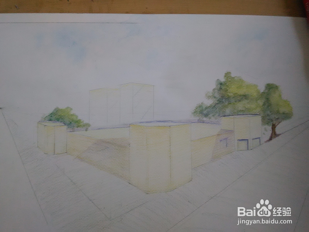 如何使用水溶性彩铅绘画