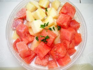 椰香西米水果捞