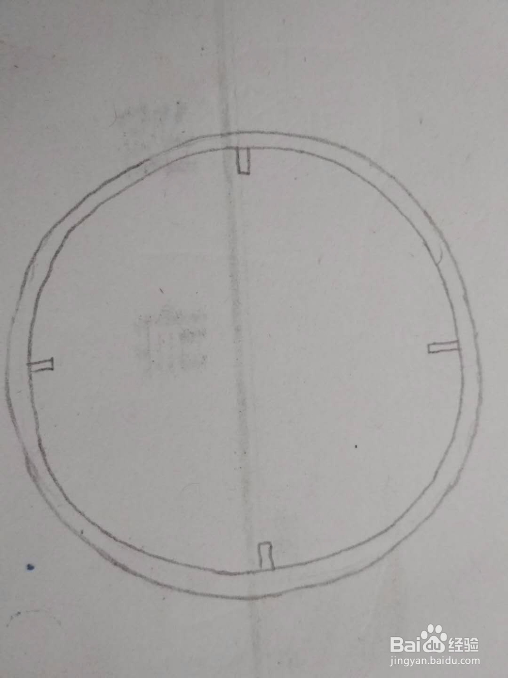多妈简笔画生活用品一只小闹钟