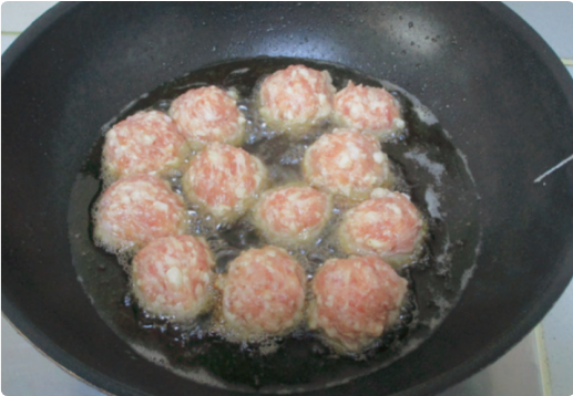 炸肉丸子的家常做法是怎样的