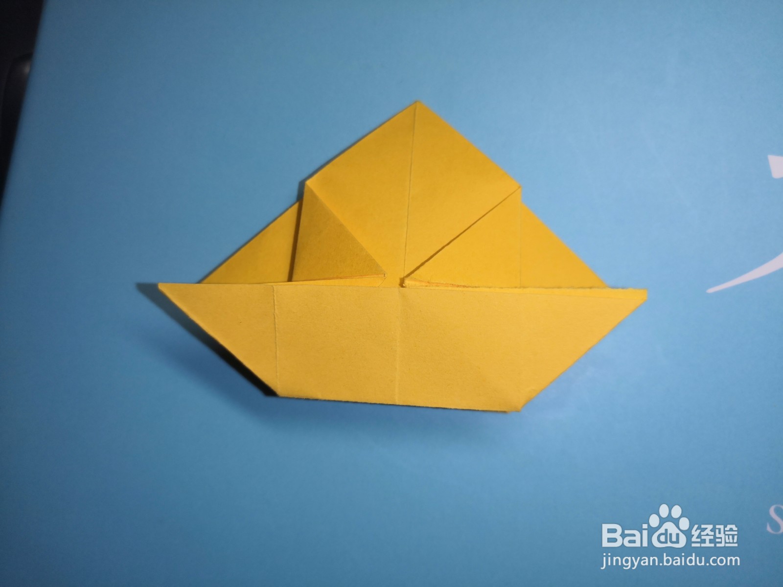 折纸:夏天快要来了,折一个遮阳帽