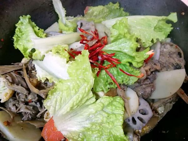 干锅鸭头#食光社干锅鸭#