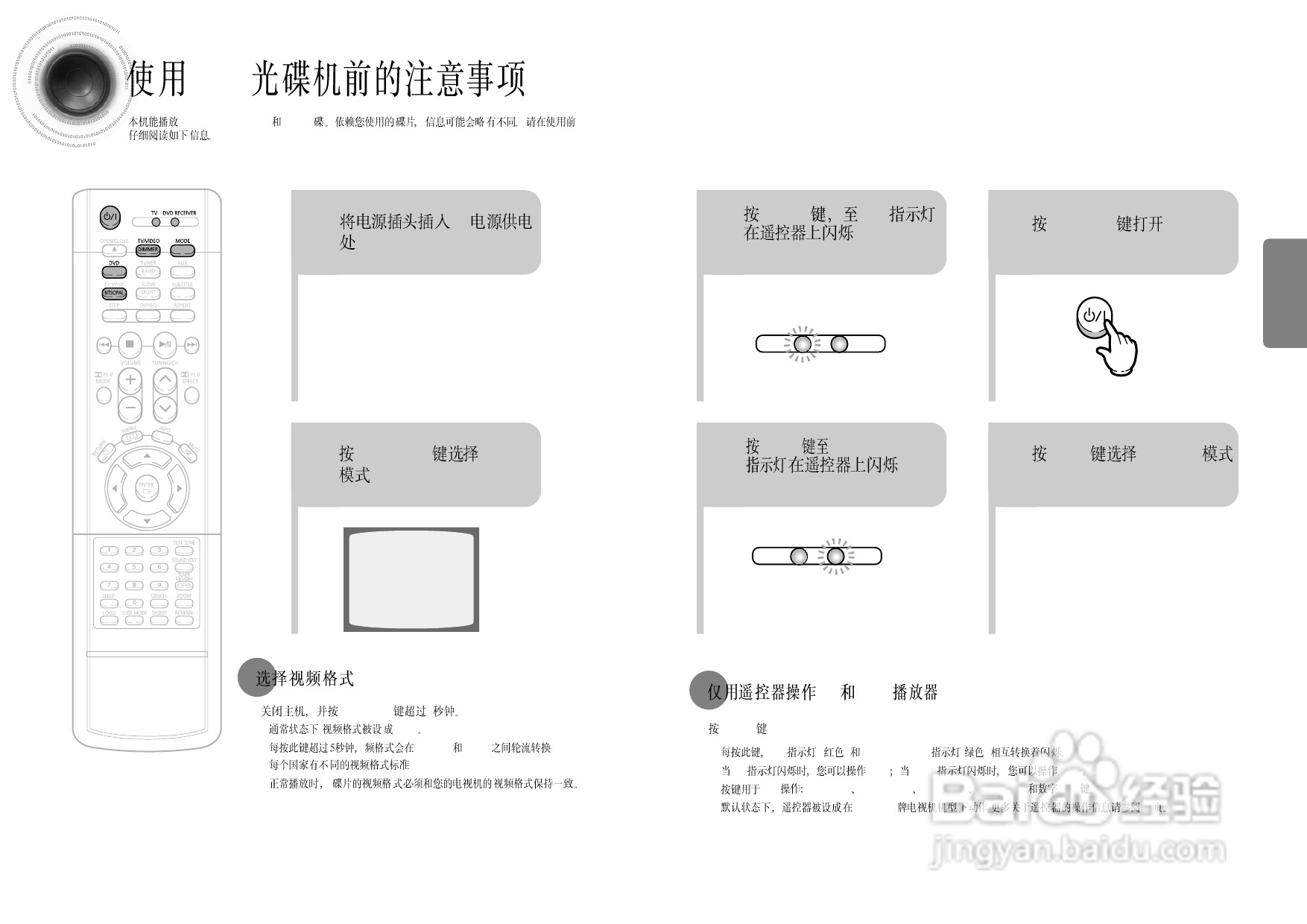 三星HT-DS910家庭影院使用说明书:[1]